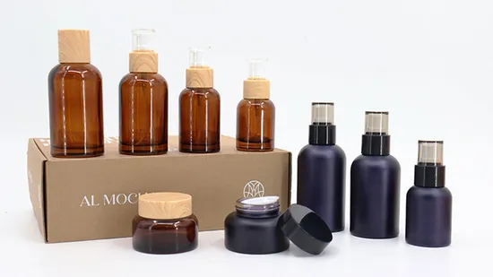 Huile capillaire 50g Hotsale crème bouteille 100ml Essence bouteille en plastique tête compte-gouttes bouteille en verre pompe tête émulsion bouteille ensemble