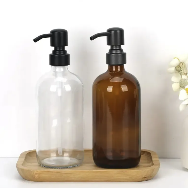 2cc Silver Non Spill Metal Distributeur de savon liquide 28/400 Pompe à lotion en acier inoxydable